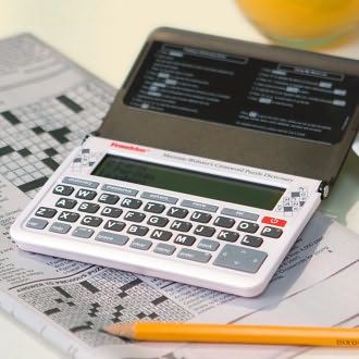 Merriam-Webster Crossword Puzzle Dictionary with Reverse Clue Search and Varient Words by Franklin Electronic Publishers, Incorporated: Product Image