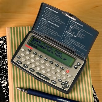 Merriam-Webster Intermediate Dictionary & Thesaurus by Franklin Electronic Publishers, Incorporated: Product Image