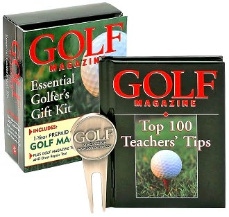 Golf Magazine Essential Golfer's Gift Kit: One Year Magazine Subscription, Book, and Divot Repair Tool Kit