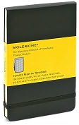 Product Image. Title: Black Moleskine Squared Pages Reporter Notebook 3.5x5.5