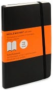 Product Image. Title: Black Moleskine Soft Cover with Ruled Pages Pocket Size Journal (3.5x5.5)