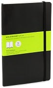 Product Image. Title: Moleskine Black Soft Cover with Plain Pages Journal (5x8.25)