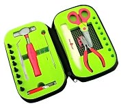 Product Image. Title: Zision Tool Kit-18 Pieces w/Storage Case