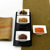 Product Image. Title: 4 Piece Tapas Set