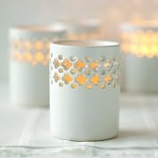 Product Image. Title: Filigree Tea Light Holder - Set of 2