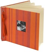 Product Image. Title: Newbury Printed Stripes in Ruby/Mandarin
