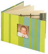 Product Image. Title: Noci Printed Stripes in Leaf/Sky