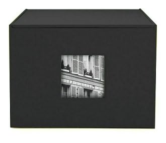 Havana Medium Photo Storage Box Black
