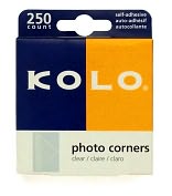 Product Image. Title: Clear Photo Corners
