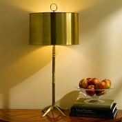 Product Image. Title: Porter Table Lamp Antique Brass