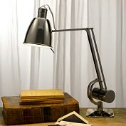 Product Image. Title: Dave Desk Lamp Nickel