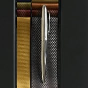 Product Image. Title: Faux Chrome Ballpoint Pen