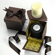 Product Image. Title: Luum Eden Gift Candle - Jasmine Scented - Yellow Paper