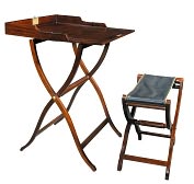 Product Image. Title: A la Maison Folding Table and Seat Set