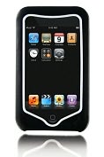 Product Image. Title: Premium Napa Leather Hard Case for iPod Touch - Black