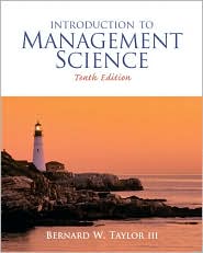 Introduction to Management Science by Bernard W. Taylor: Book Cover