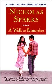 Walk to Remember by Nicholas Sparks: Book Cover