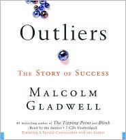 Outliers by Malcolm Gladwell: CD Audiobook Cover
