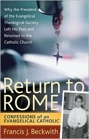 Return to Rome by Francis J. Beckwith: Book Cover