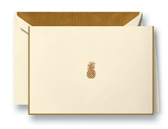 Hand Engraved and Pineapple Notes by Crane & Co. Inc.: Product Image