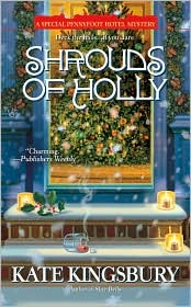 Shrouds of Holly by Kate Kingsbury: Book Cover
