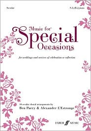 Music for Special Occasions -- Secular: For Weddings and Services of Celebration or Reflection