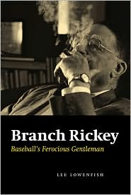 Branch Rickey by Lee Lowenfish: Book Cover