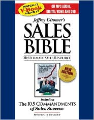 The Sales Bible by Jeffrey Gitomer: Audiobook Cover