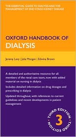 Oxford Handbook of Dialysis by Jeremy Levy: Book Cover
