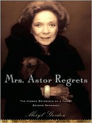 Mrs. Astor Regrets by Meryl Gordon: CD Audiobook Cover