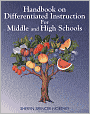 Book Cover Image. Title: Handbook on Differentiated Instruction for Middle and High Schools, Author: by Sheryn  Northey