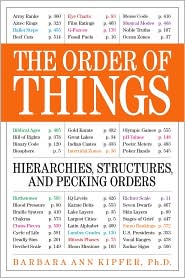 The Order of Things by Barbara Ann Kipfer: Book Cover