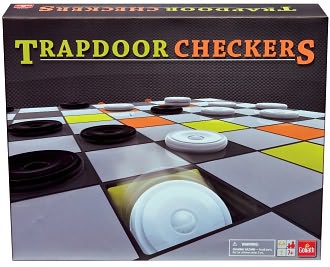 Trapdoor Checkers by Goliath: Product Image