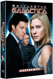 Battlestar Galactica - Season 4.0 with Edward James Olmos: DVD Cover