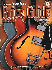 The Official Vintage Guitar Magazine Price Guide 2009 by Alan Greenwood: Book Cover