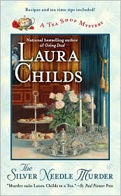 Silver Needle Murder (Tea Shop Series #9) by Laura Childs: Book Cover