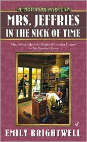Mrs. Jeffries in the Nick of Time (Mrs. Jeffries Series #25) by Emily Brightwell: Book Cover