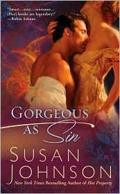 Gorgeous as Sin by Susan Johnson: Book Cover