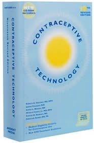 Contraceptive Technology with CD-ROM by Robert Hatcher: Book Cover