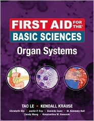 First Aid for the Basic Sciences Organ Systems by Tao Le: Book Cover