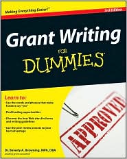 Grant Writing For Dummies by Beverly A. Browning: Book Cover