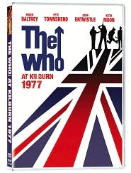 The Who: At Kilburn 1977 with The Who: DVD Cover