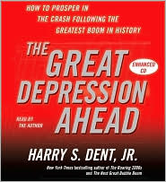The Great Depression Ahead by Harry S. Dent: CD Audiobook Cover