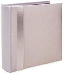 Always and Forever White Wedding Photo Album-200 Pockets