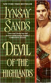 Devil of the Highlands by Lynsay Sands: Book Cover