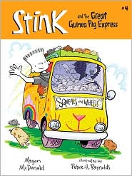 Stink and the Great Guinea Pig Express by Megan McDonald: Book Cover