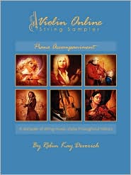Violin Online String Sampler by Robin Kay Deverich: Book Cover