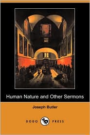 Human Nature And Other Sermons by Joseph Butler: Book Cover