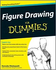 Figure Drawing For Dummies by Kensuke Okabayashi: Book Cover