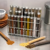 Product Image. Title: 30 Tube Spice Rack
